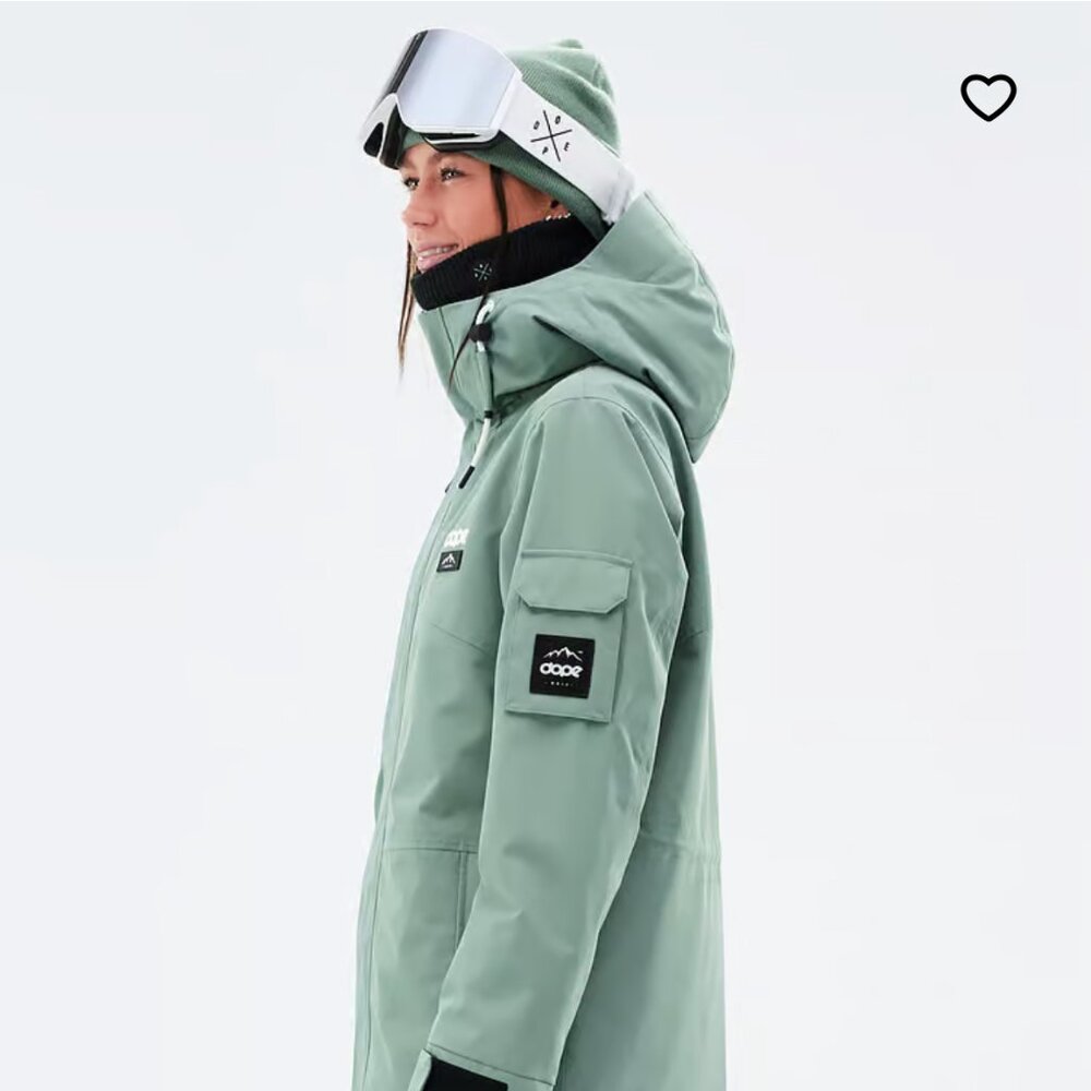 DOPE SNOW women's Adept W jacket- Faded Green